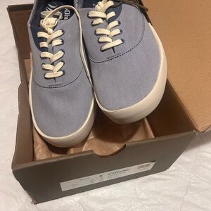 OluKai Blue Canvas Sneakers